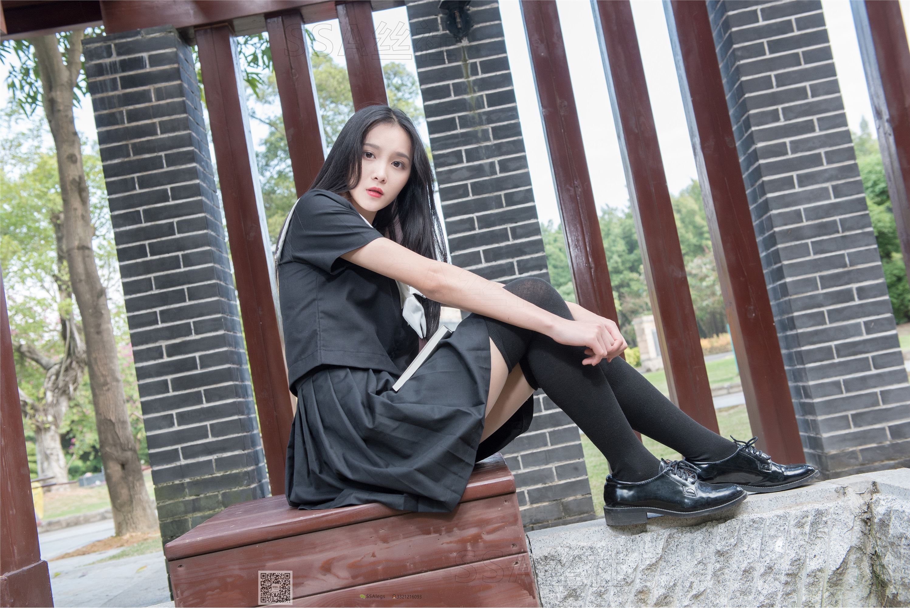 SSA丝社  NO.060 君君 JK制服游公园